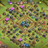 اکانت کلش اف کلنز لول 217