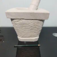 هاون جوغن آسک سنگی دست ساز|کلکسیون اشیاء عتیقه|شیراز, شهرک کوثر|دیوار