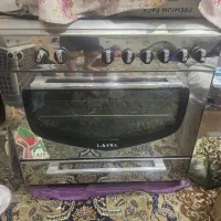 اجاق گاز پنج شعله لوفرا تمام استیل