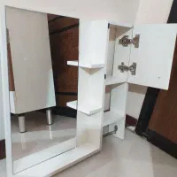 روشویی کابینتی و آینه باکس pvc|لوازم سرویس بهداشتی|تهران, هلال احمر|دیوار