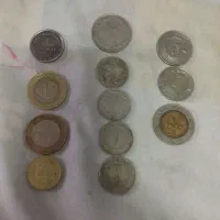 سنگ انگشتر ساعت قدیمی سیکو وسکه شاهی وجمهوری