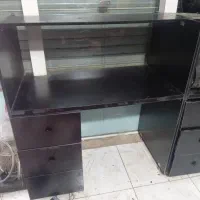 میز کابینت پیشخوان ام دی اف کارگاهی  کامپیوتر|میز تحریر و کامپیوتر|اندیشه, اندیشه فاز ۱|دیوار
