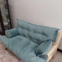 راحتی ۷ نفره و جلومبلی تمیز و شیک|مبلمان خانگی و میز عسلی|قائمشهر, |دیوار