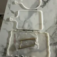 ۸ عدد قالب رزین سیلیکونی نو و کاربردی، بهترین قیمت|صنایع دستی و سایر لوازم تزئینی|ری, فیروزآبادی|دیوار