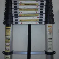 نردبان تلسکوپی آلومینیومی اکستند 3.8 متری