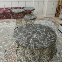 میز بزرگ و چهارتا عسلی پایه* رنگ ثابت *|مبلمان خانگی و میز عسلی|فولادشهر, A2|دیوار