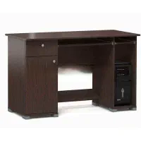 میز کامپیوتر ام دی اف قهوه ای سوخته