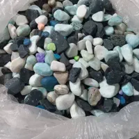 سنگ رنگی و گیاه مصنوعی آکواریوم ماهی وبرای کنارگل|ماهی|ملایر, |دیوار