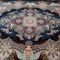 2 عدد فرش 12 متری سرمه ای 700شانه