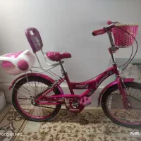 دوچرخه دخترانه صورتی سایز ۲۰