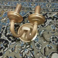 لوستر طلایی دیواری