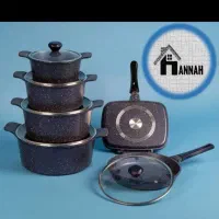 سرویس قابلمه گرانیتی ۱۲پارچه هانا|ظروف پختوپز|تهران, وحیدیه|دیوار