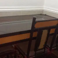 میز غذا خوری کاملا تمیز|میز و صندلی غذاخوری|رامشیر, |دیوار