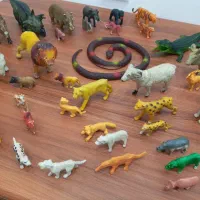 فیگور حیوانات اهلی و وحشی|اسباببازی|بابل, |دیوار