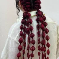 بافت مو/اکستنشن/آفرو/شینیون رنگ میکاپ آرایشگاه|خدمات آرایشگری و زیبایی|بروجن, |دیوار