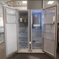 یخچال فریزر دوقلو ایکس ویژن مدل ۶۲۵ داخل استیل|یخچال و فریزر|کرمانشاه, |دیوار