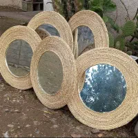 اینه های حصیری|آینه|خمام, |دیوار