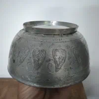 ۴عدد کاسه کعبدار قاجاری|کلکسیون اشیاء عتیقه|سمنان, |دیوار