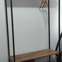 رگال و استند فلزی دارای دو طبقه|کتابخانه، شلف، قفسه‌های دیواری|گرگان, |دیوار