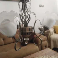 لوس تر 3 شاخه|لوستر و چراغ آویز|سنندج, |دیوار