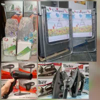 رخت آویز یونیک استیل مشکی بندرخت میز اتو سشوار