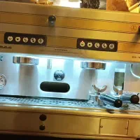 قهوه ساز اسپرسوساز صنعتی ۲ گروپ ضمانتی کافه کافی ش