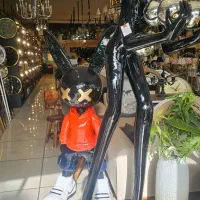 مجسمه آباژور کنارسالنی فایبر گلاس رنگ خودرو|چراغ خواب و آباژور|مشهد, توس (بلوار توس)|دیوار