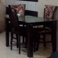 مبل 7 نفره چرم و پارچه|مبلمان خانگی و میز عسلی|کازرون, |دیوار