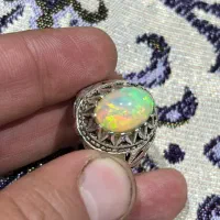 انگشتر نقره اوپال
