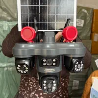 دوربین ۳ لنز خورشیدی پلیسی بوق دار