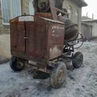 بتن ریزی با دستگاه خلاطه