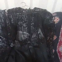 فروش لباس مجلسی  حریر و گیپور