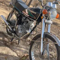 موتور هندا CG125 مدل ۱۳۸۲ فوق کلکسیونی پلاک قدیم