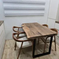 غذاخوری 4/6/8 نفره چوب جنگلی ـ سفارش ازسراسر ایران