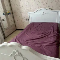 تخت و دراور چوب با متریال ملامینه درحدنو