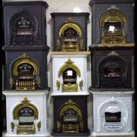 بخاری شومینه گازی مشعل دوام رنگبندی مدل B11