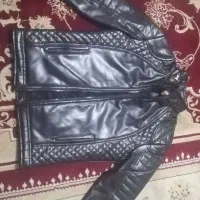 کاپشن چرم مصنوعی نو|لباس|نجفآباد, صالح آباد|دیوار