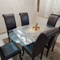 میز ناهارخوری ۶نفره|میز و صندلی غذاخوری|تهران, ائمه اطهار|دیوار