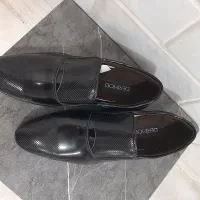 کفش مجلسی مردانه رویه چرم