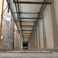 آهنکشی آسانسور  و شیروانی
