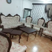 فروش مبل ۹ نفره سلطنتی شیک و تمیز