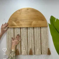 مکرومه بافی مدرن|صنایع دستی و سایر لوازم تزئینی|برازجان, |دیوار