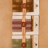 کش مو بسته ۵عددی خوشرنگ