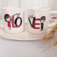 ماگ سرامیکی طرح عشق