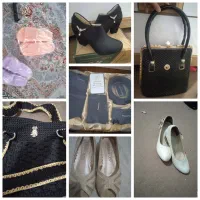 ست کیف وروسری کفش دمپایی سایز ۳۸..۳۹|کیف، کفش، کمربند|قم, منبع آب|دیوار