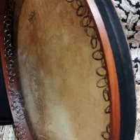 ساز دف همراه کیف کمانه باریک کاملا حرفه ای سما