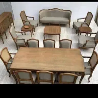 مبلمان کلاسیک *کوئین فرانسوی*تولید کننده مبل|مبلمان خانگی و میز عسلی|قرچک, پویینک|دیوار