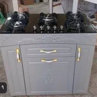 اجاق گازجنرال mdf جدید/پنج شعله فندکدار سرخود