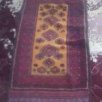 قالیچه دست بافت قدیمی|گلیم، جاجیم، گبه|بیرجند, |دیوار