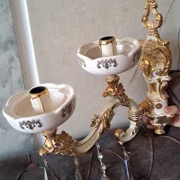 دیوار کوب لوستری سلطنتی اعیانی سرامیکی در حدنو